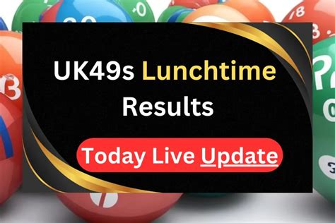 lunchtime results for today 2022 today|UK49s Lunchtime Results History .